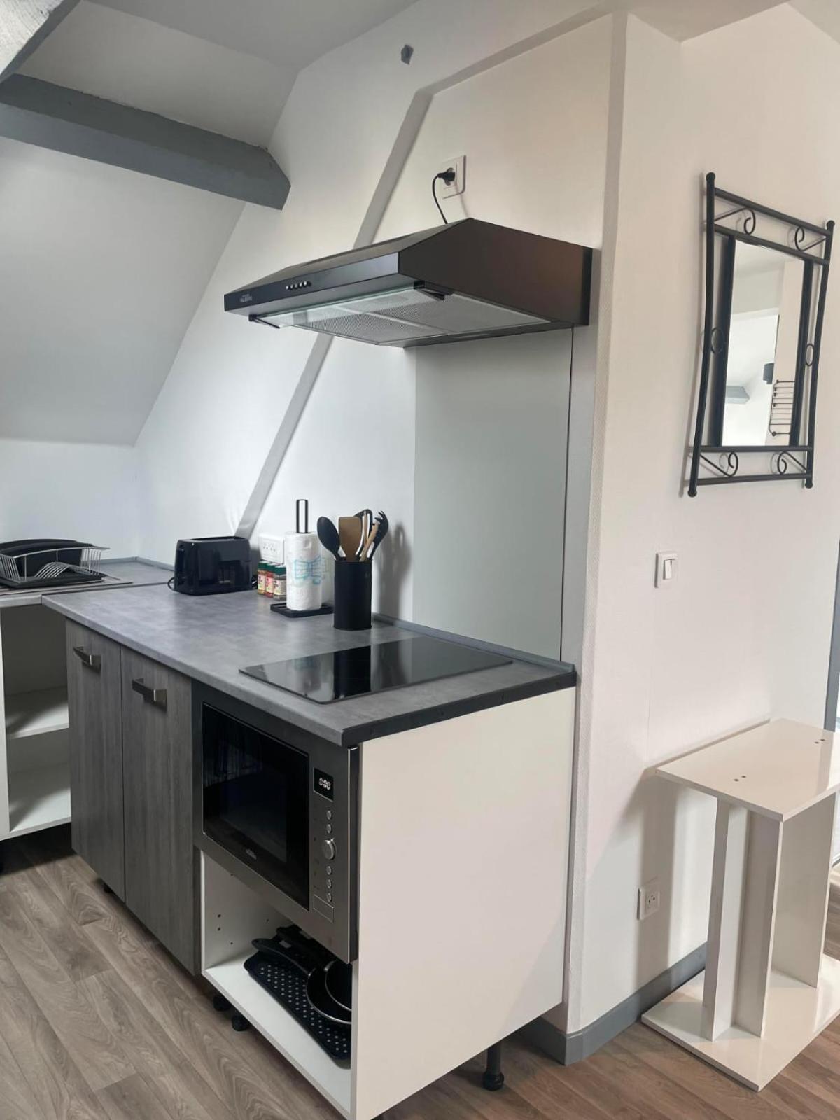 Superbe Loft Neuf - 1 Chambre- Face Au Chateau 세단 외부 사진