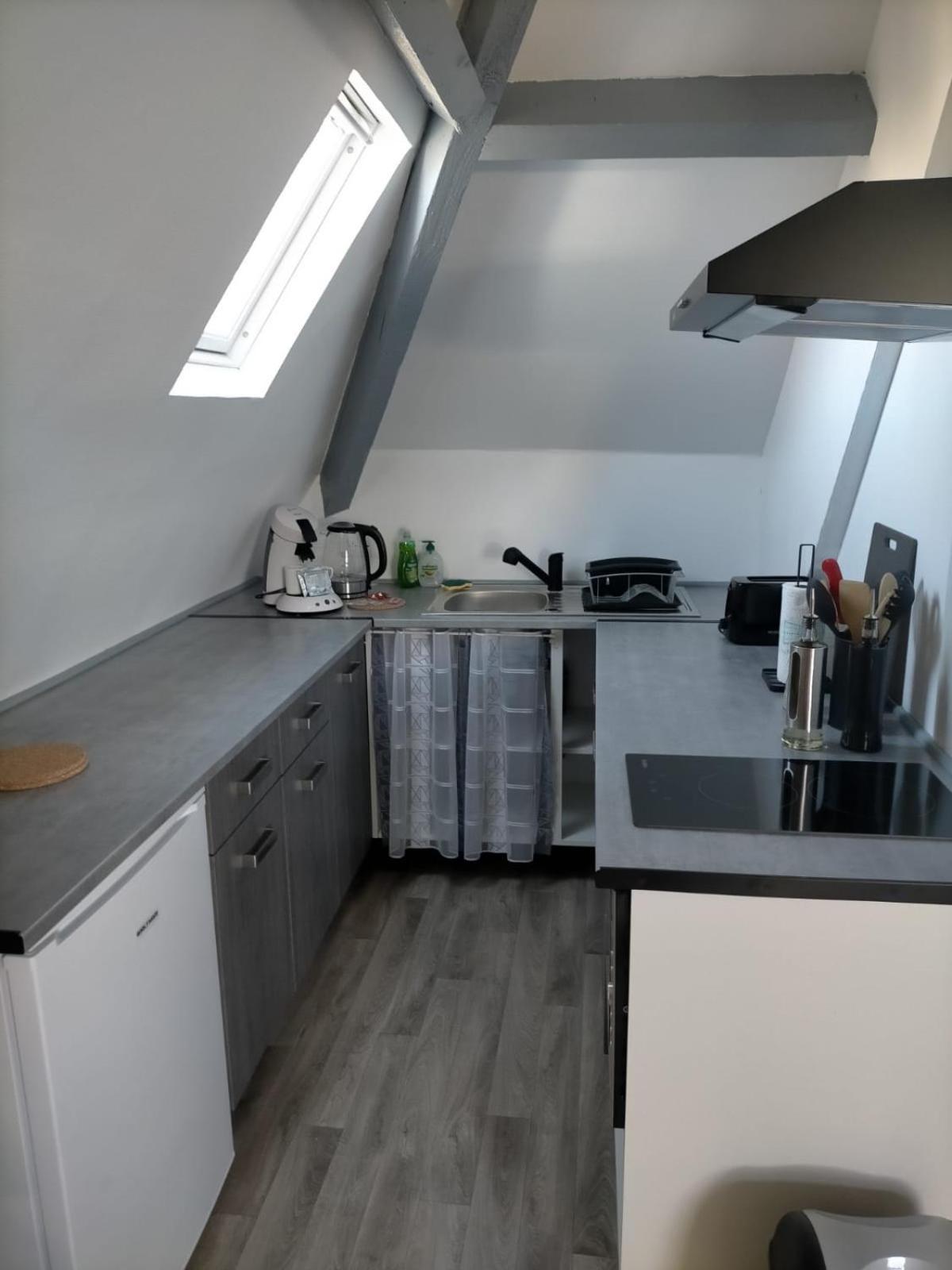 Superbe Loft Neuf - 1 Chambre- Face Au Chateau 세단 외부 사진